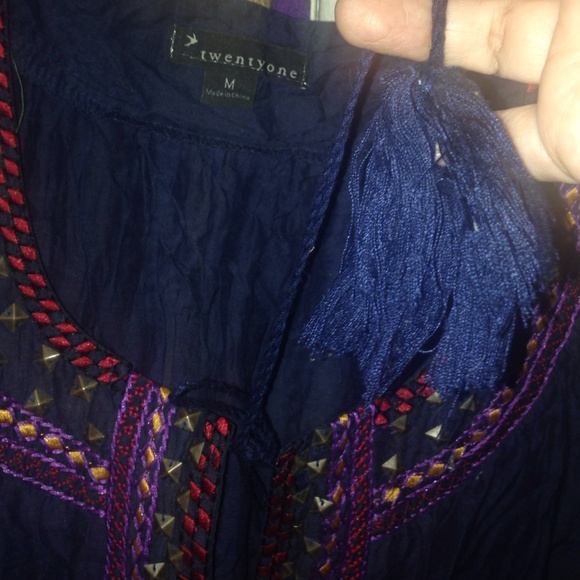 Fun boho blouse - Picture 4 of 4