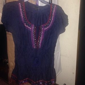 Fun boho blouse