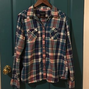 American Eagle plaid flannel