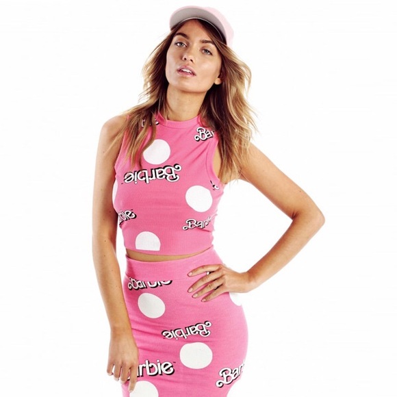barbie skirt top