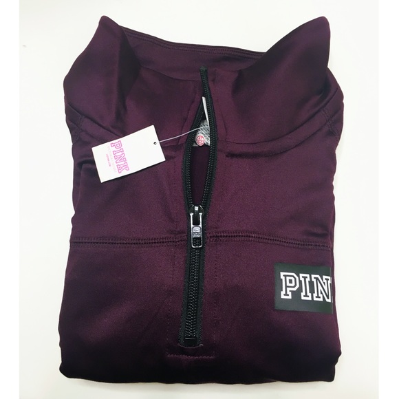 VS PINK ultimate half zip & panty 💗