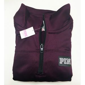 VS PINK ultimate half zip & panty 💗