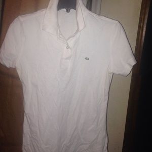 Lacoste polo (practically new)