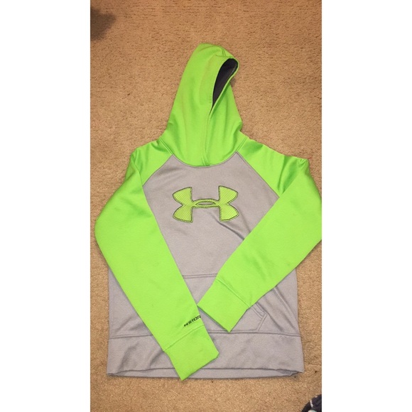 SOLD Green UA hoodie