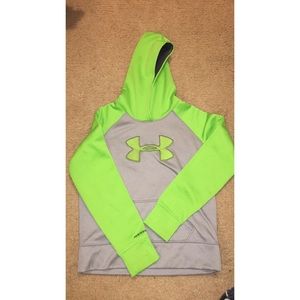 SOLD Green UA hoodie