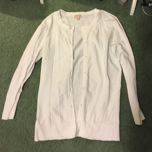 White Cardigan