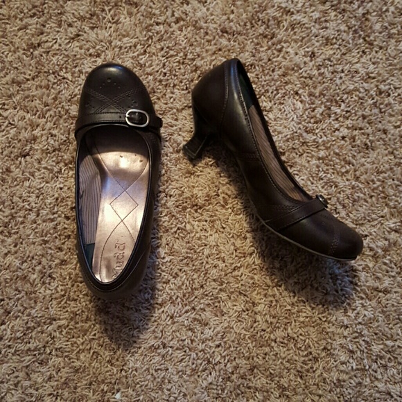 Brown heels