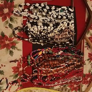 Bead necklaces