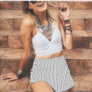 Lf striped Skort