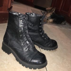 Black Leather Boots
