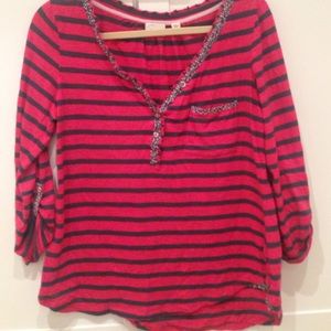 Anthropologie pretty detailed blouse - very chic