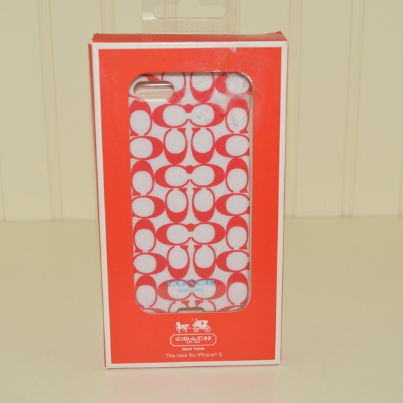 Coach iPhone 5/5s Hard Shell Case