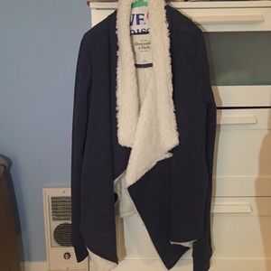 Abercrombie Navy Cardigan