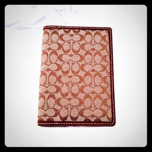 Coach passport case