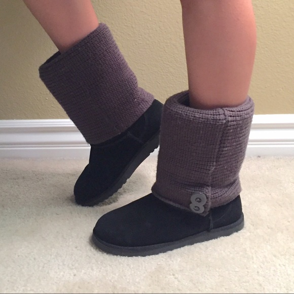 Shoes - Boots with knit