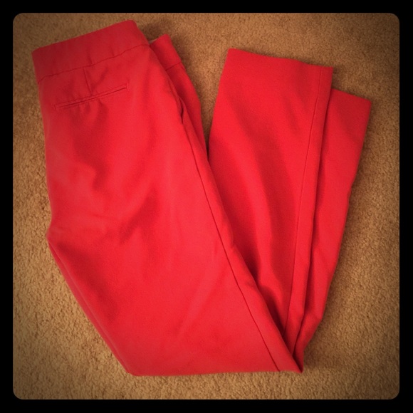 Coral loft pants. Size 4.