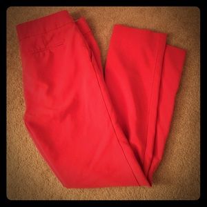 Coral loft pants. Size 4.
