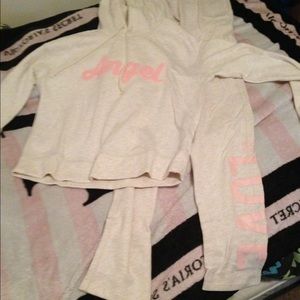 brand new vs jogging suit. both xs