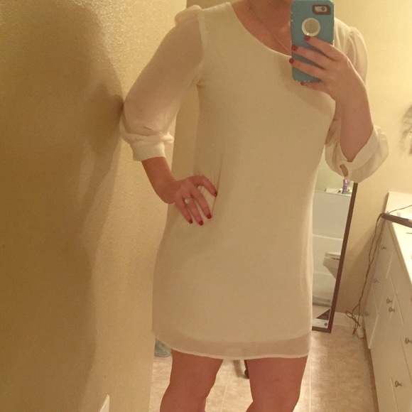 White dress