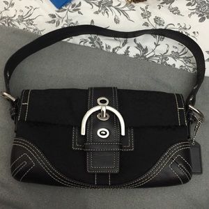 Black Coach Purse Shoulder bag