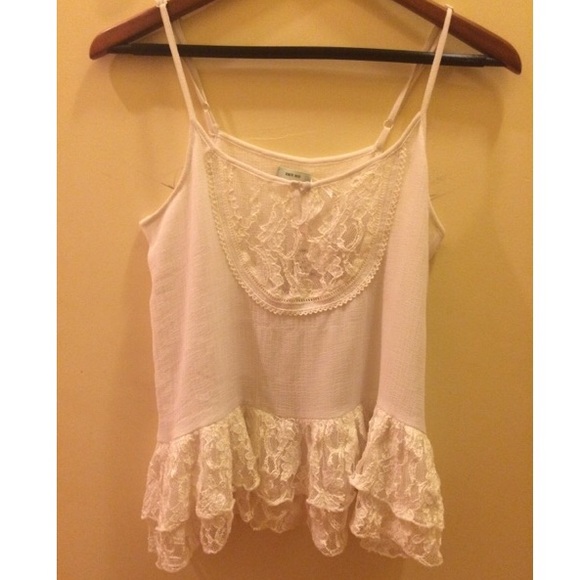 Urban Outfitters Lace trim tank top