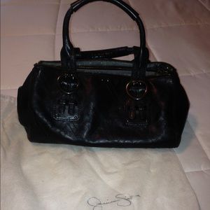 Jessica Simpson black satchel
