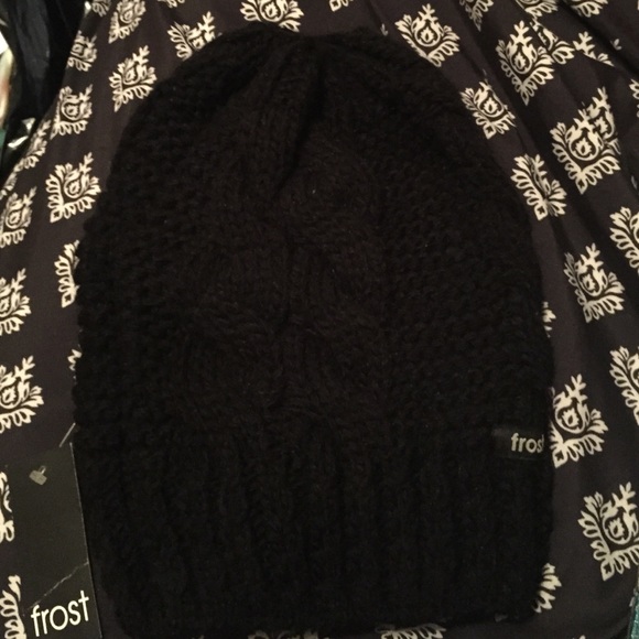 Black Frost beanie!