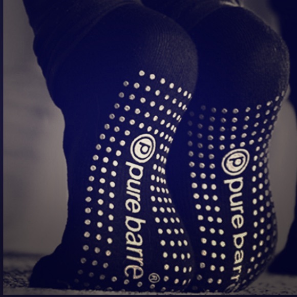 Pure Barre Sticky Socks - 3 PAIRS FOR PRICE OF 1!