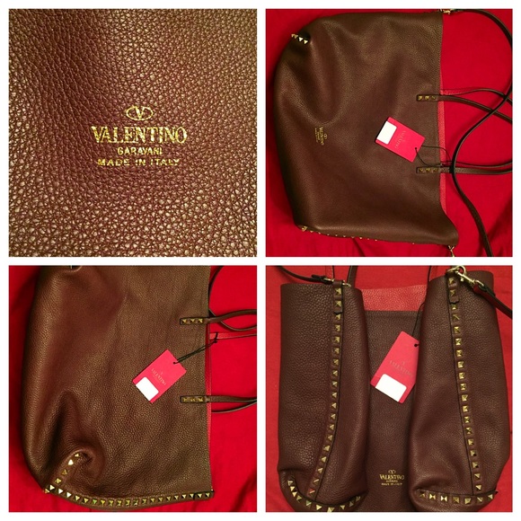 New Valentino Studded large tote - Picture 2 of 4