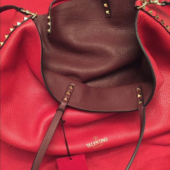 New Valentino Studded large tote - Picture 3 of 4