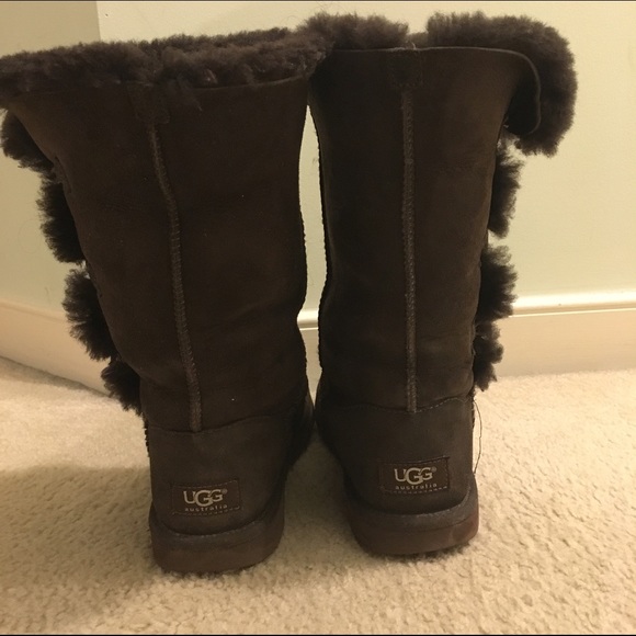 UGG Bailey Tall Boots in Chocolate - Picture 2 of 3