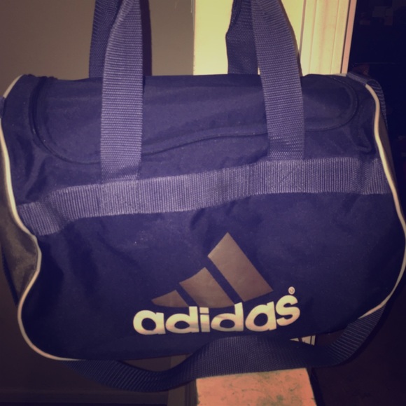 Navy blue adidas duffle bag or gym bag
