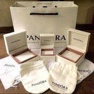 💯 Authentic Pandora Jewelry Box Bundle