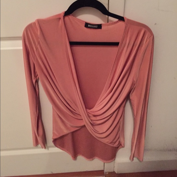 Missguided Tops - Missguided satin blouse