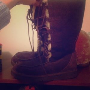 Ugg Lace Up Boots