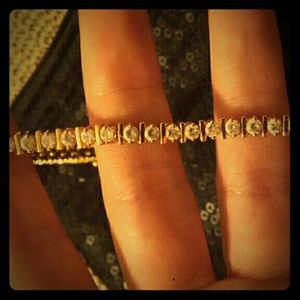 14k diamond Tennis bracelet