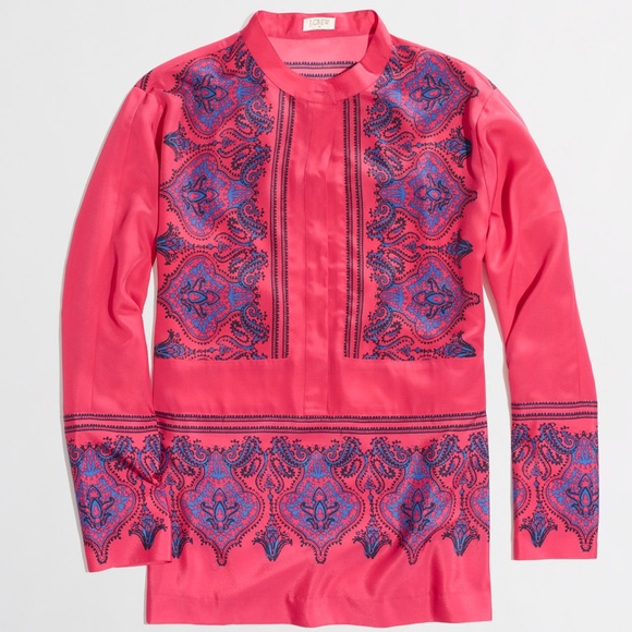 J. Crew Tops - J.Crew Paisley Tunic, sz Small
