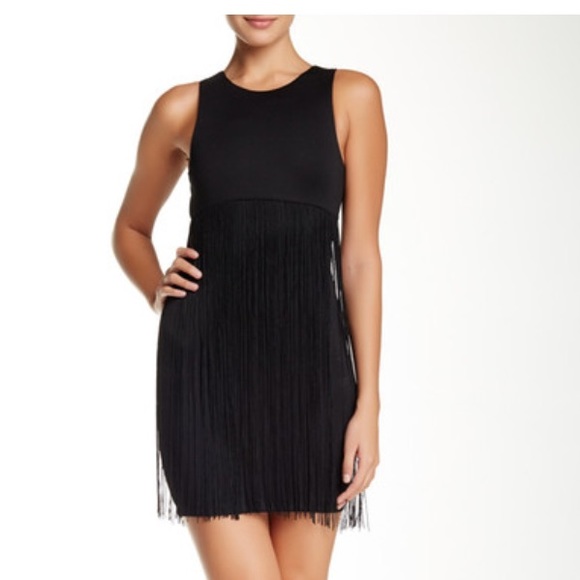 Elodie Dresses & Skirts - ❗️BIG PRICE DROP❗️Black Fringe Dress