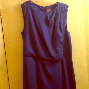 Navy blue Vince camuto high low dress