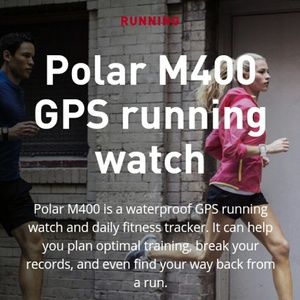 ~☆SOLD elsewhere...Polar M400 GPS running watch☆~