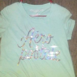Aeropostale beautiful blue shirt.
