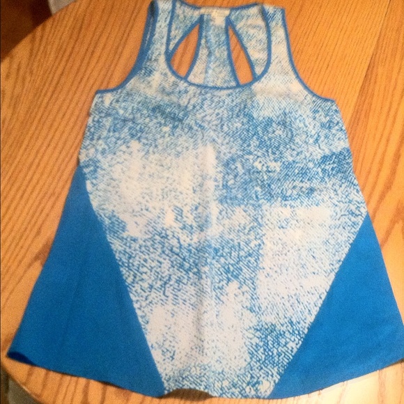 🔥SUPER FUN🌞TEAL & WHITE RAZORBACK SLEEVELESS TOP~SIZE SMALL~NEVER WORN - Picture 4 of 4