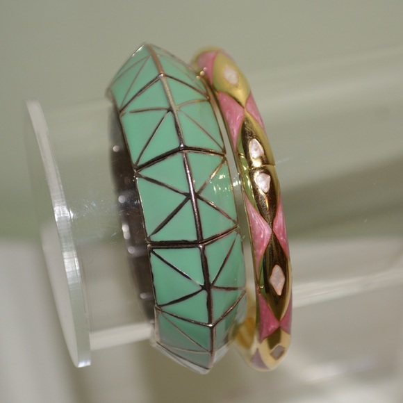 Two Bangle Bracelets