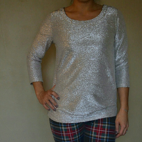 Metallic Blouse