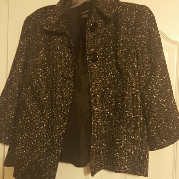 Black and white Jacket