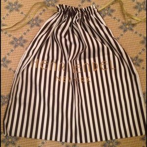 Henri Bendel drawstring dust bag