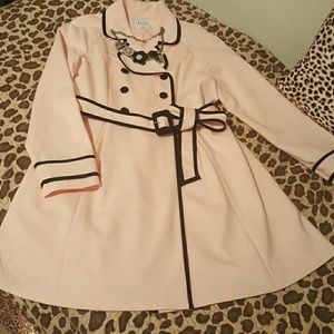 Soft Pink Trench Coat