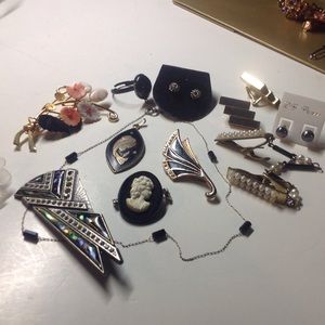 10 piece vintage jewelry lot!