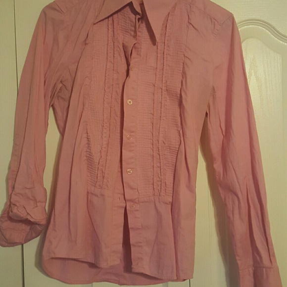 Pink dress shirt