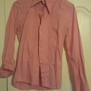 Pink dress shirt